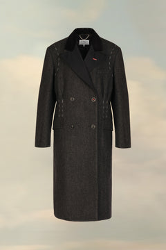 Work-In-Progress Double-Breasted Coat