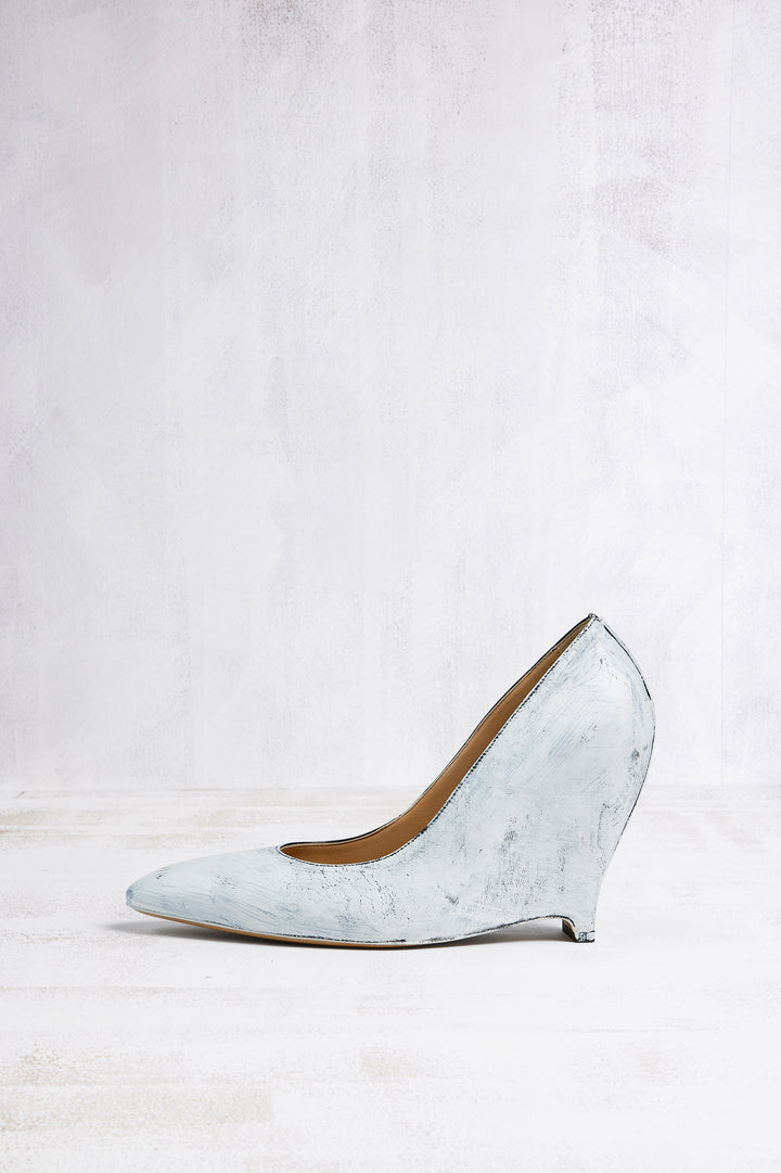Heel-less Pumps Bianchetto