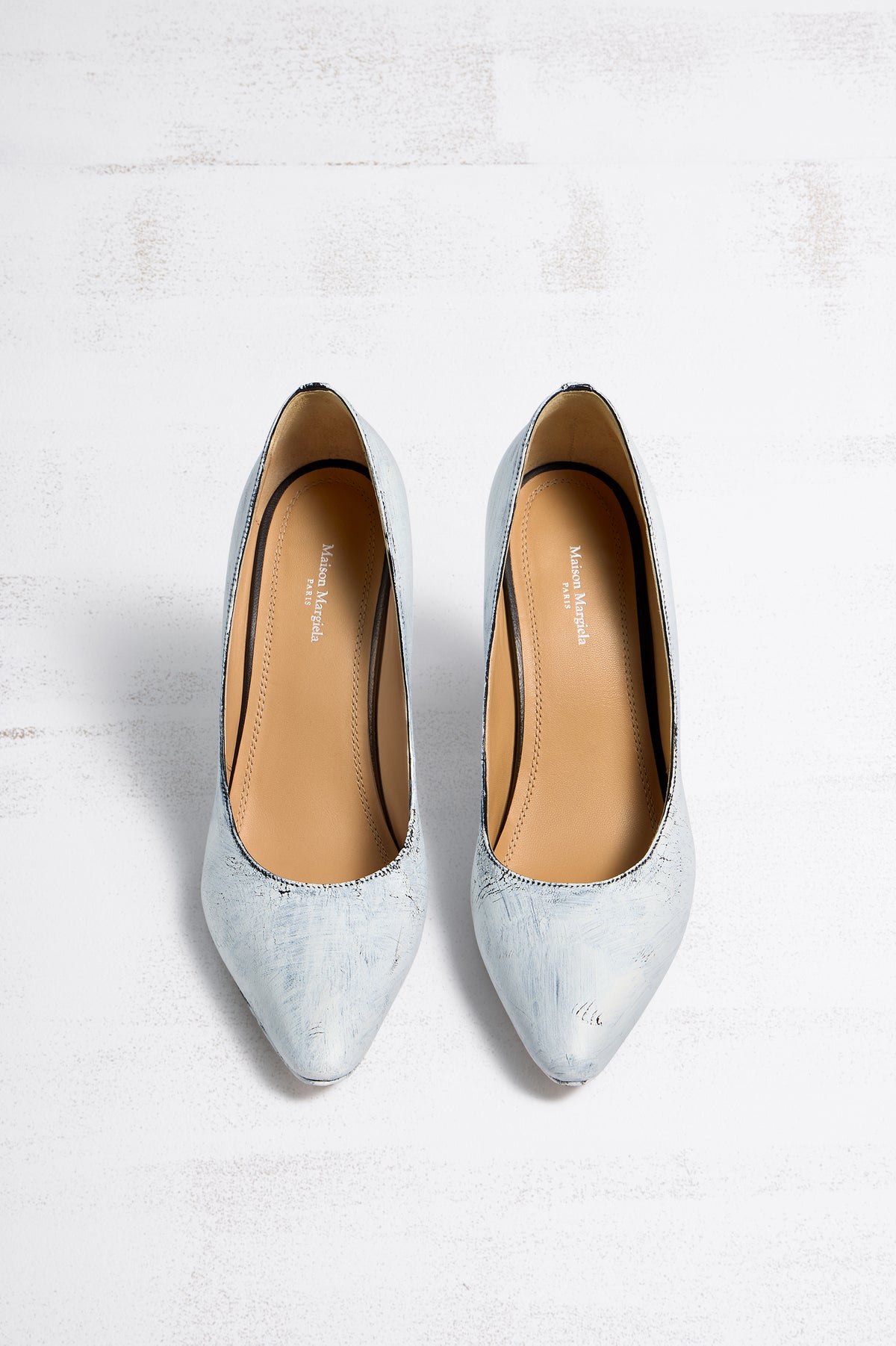 Heel-less Pumps Bianchetto