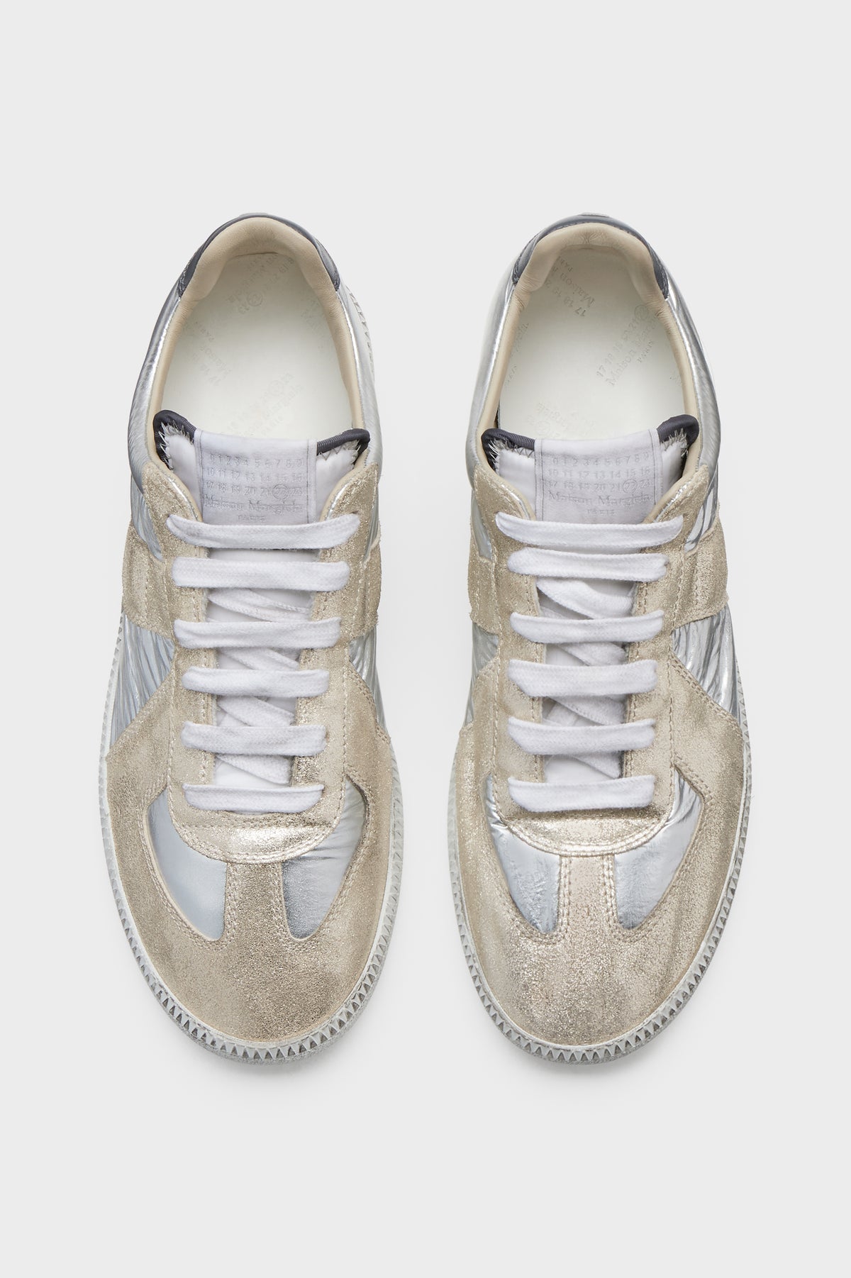 Metallic Replica Sneakers