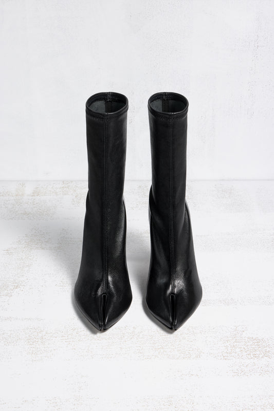 Maison Margiela Tabi Ankle Boots Stretch Nappa