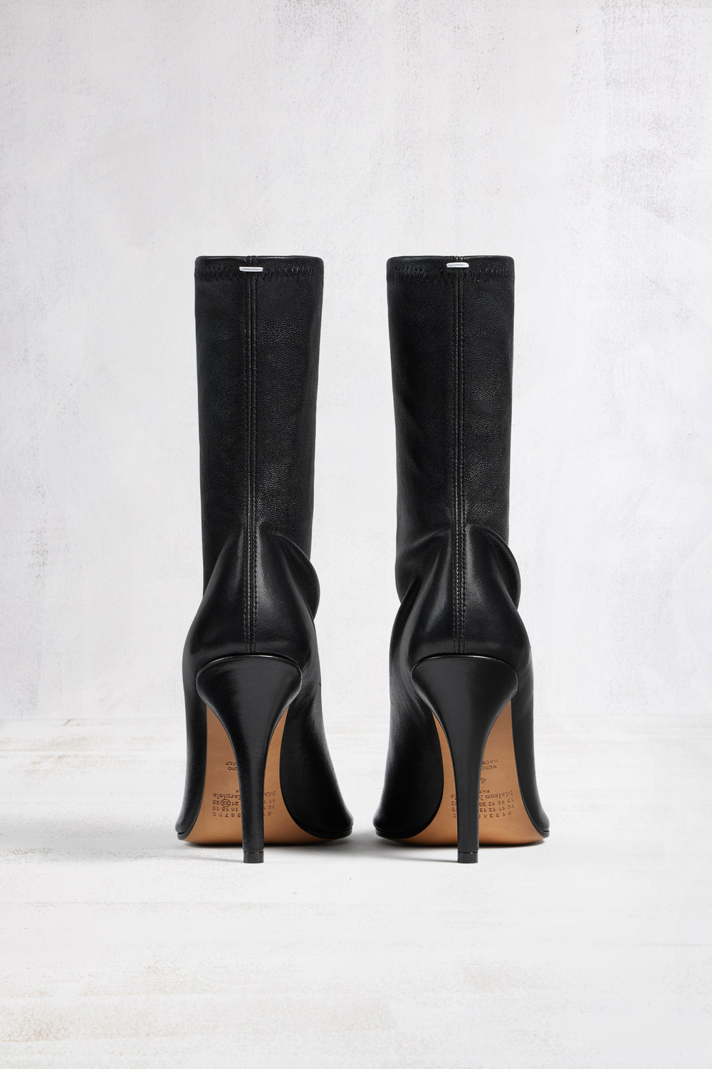Maison Margiela Tabi Ankle Boots Stretch Nappa
