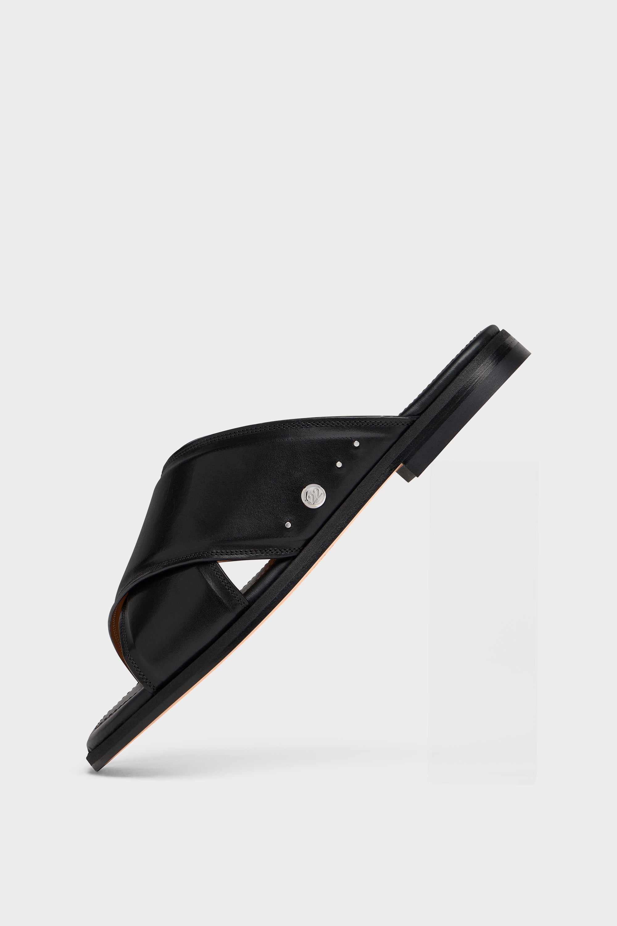 Designer Black Tabi Numbers Crossed Sandal | Shop Online | Maison Designer Black Tabi Numbers Crossed Sandal | Shop Online | Maison