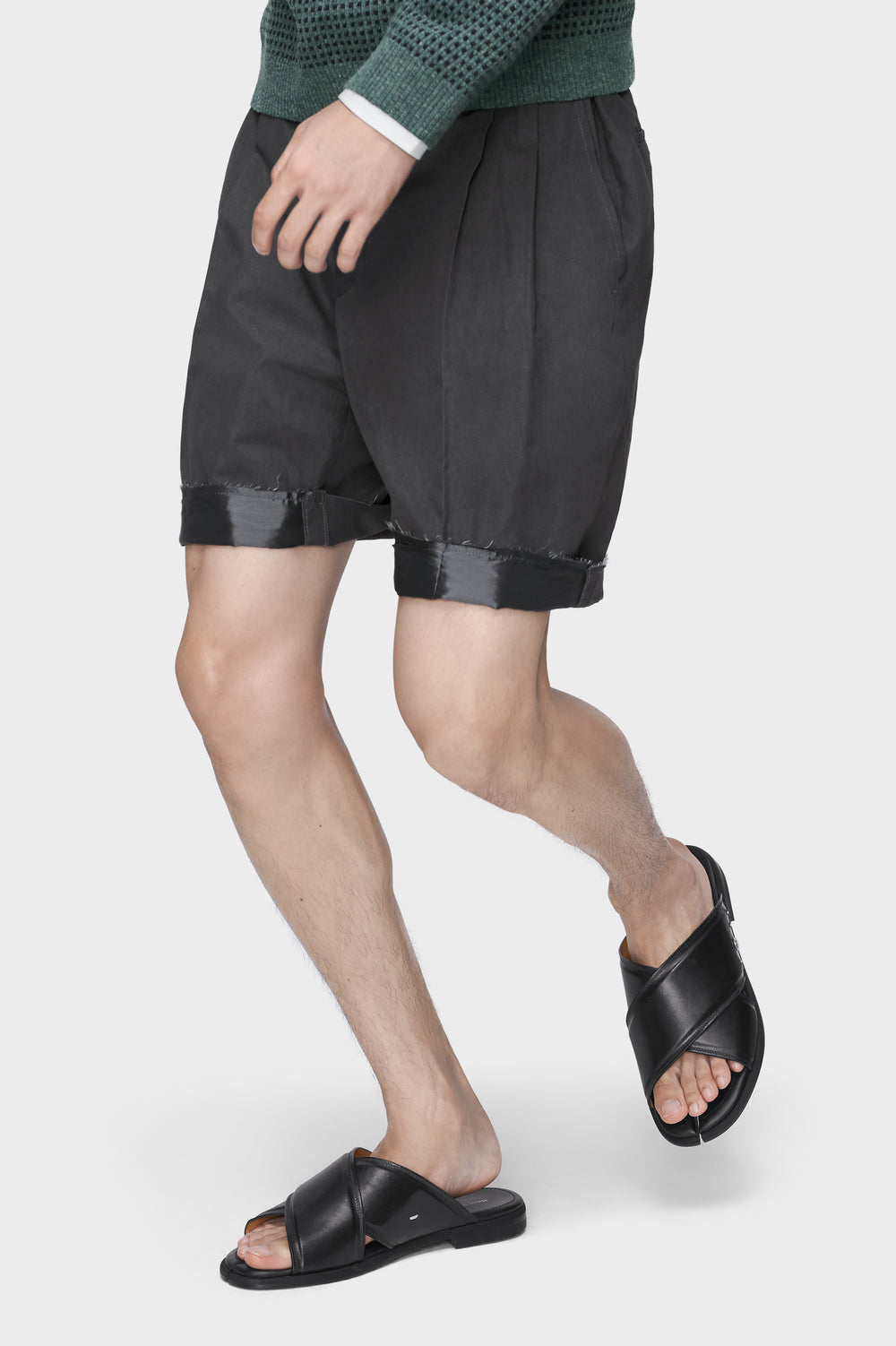 Maison Margiela صندل تابي أرقام متقاطعة