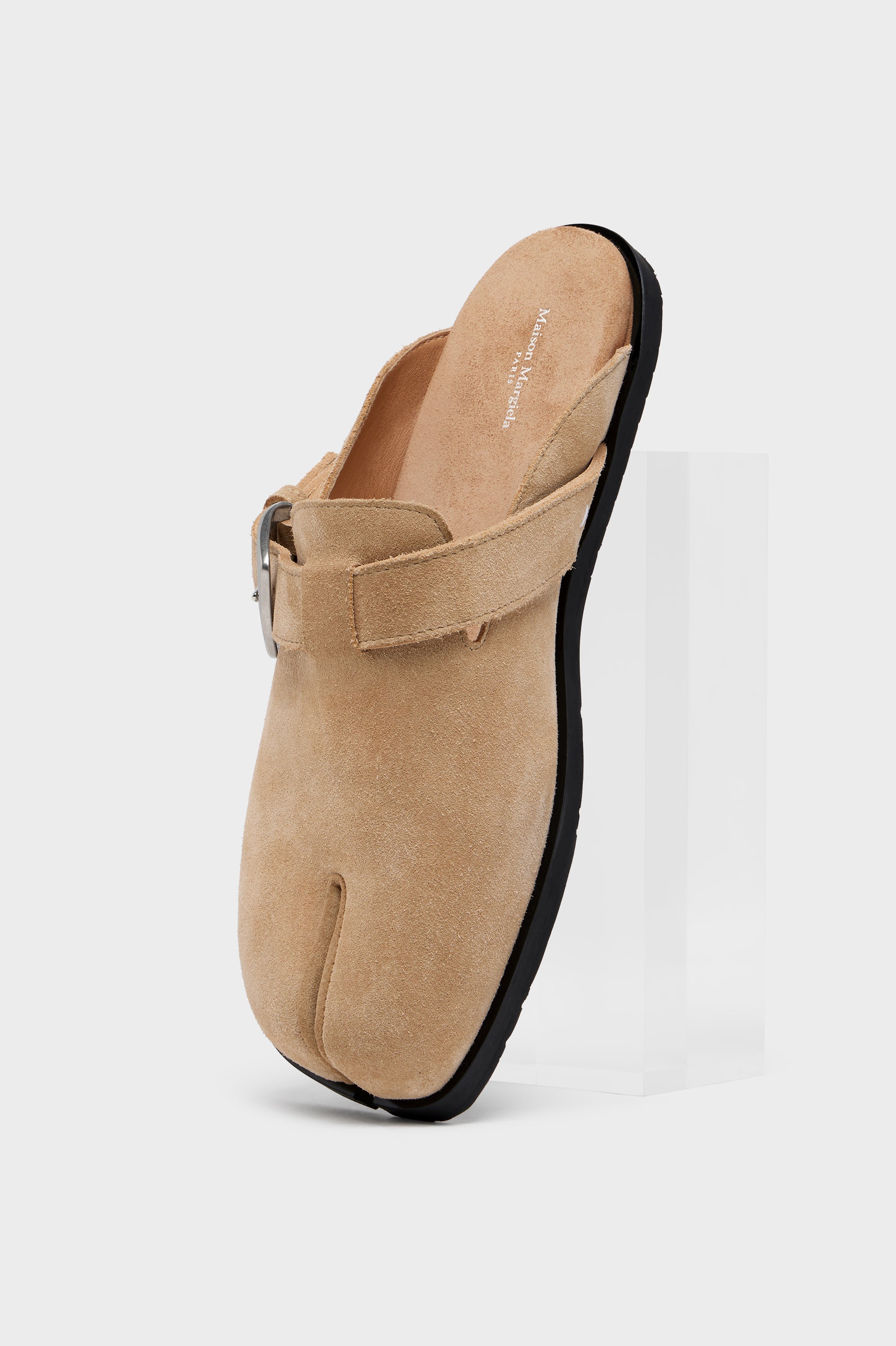 Designer Beige Tabi Daily Mule | Shop Online | Maison Margiela