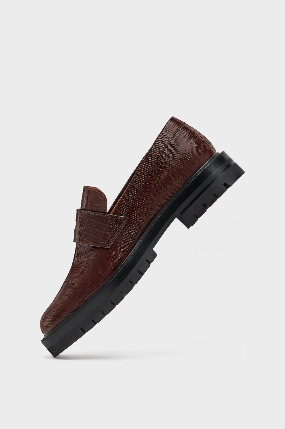 Maison Margiela Tabi county tejus-print loafer