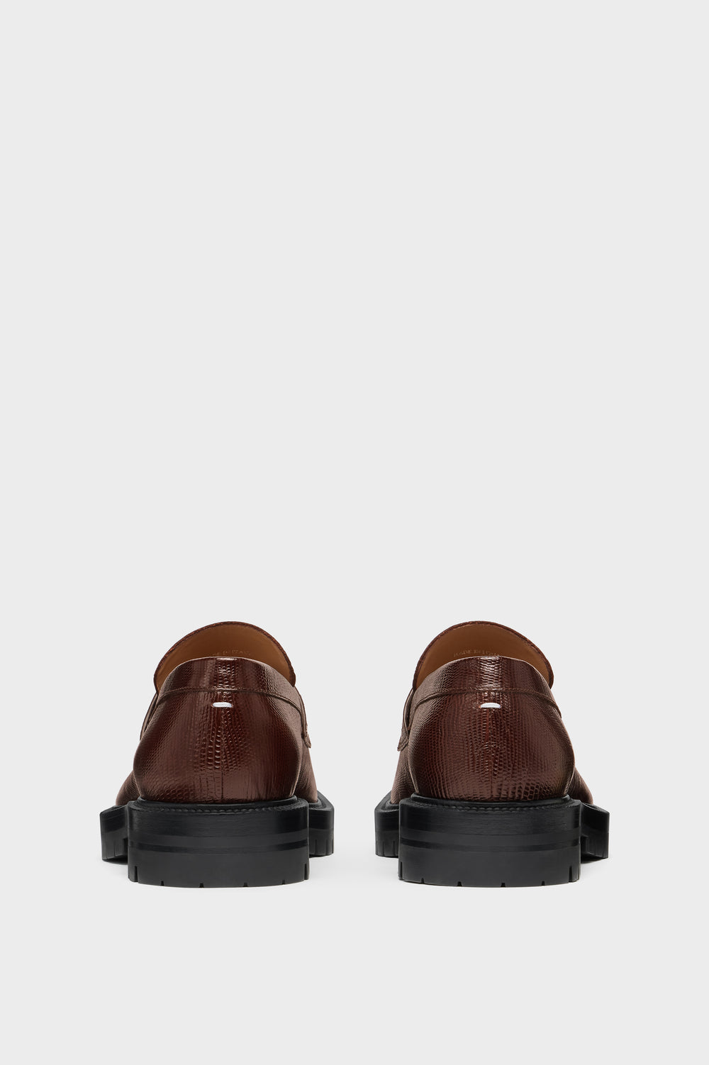 Maison Margiela Tabi county tejus-print loafer