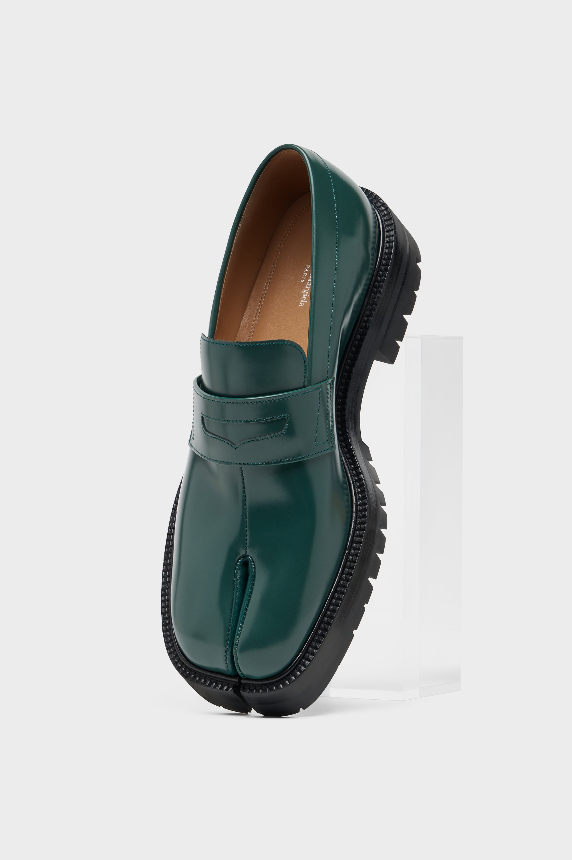 Designer Green Tabi loafers | Shop Online | Maison Margiela