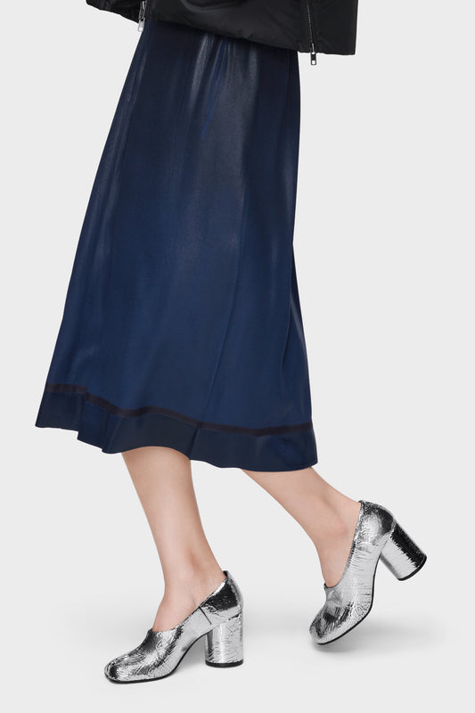 Maison Margiela مضخة تابي ديكولتيه مرآة مكسورة