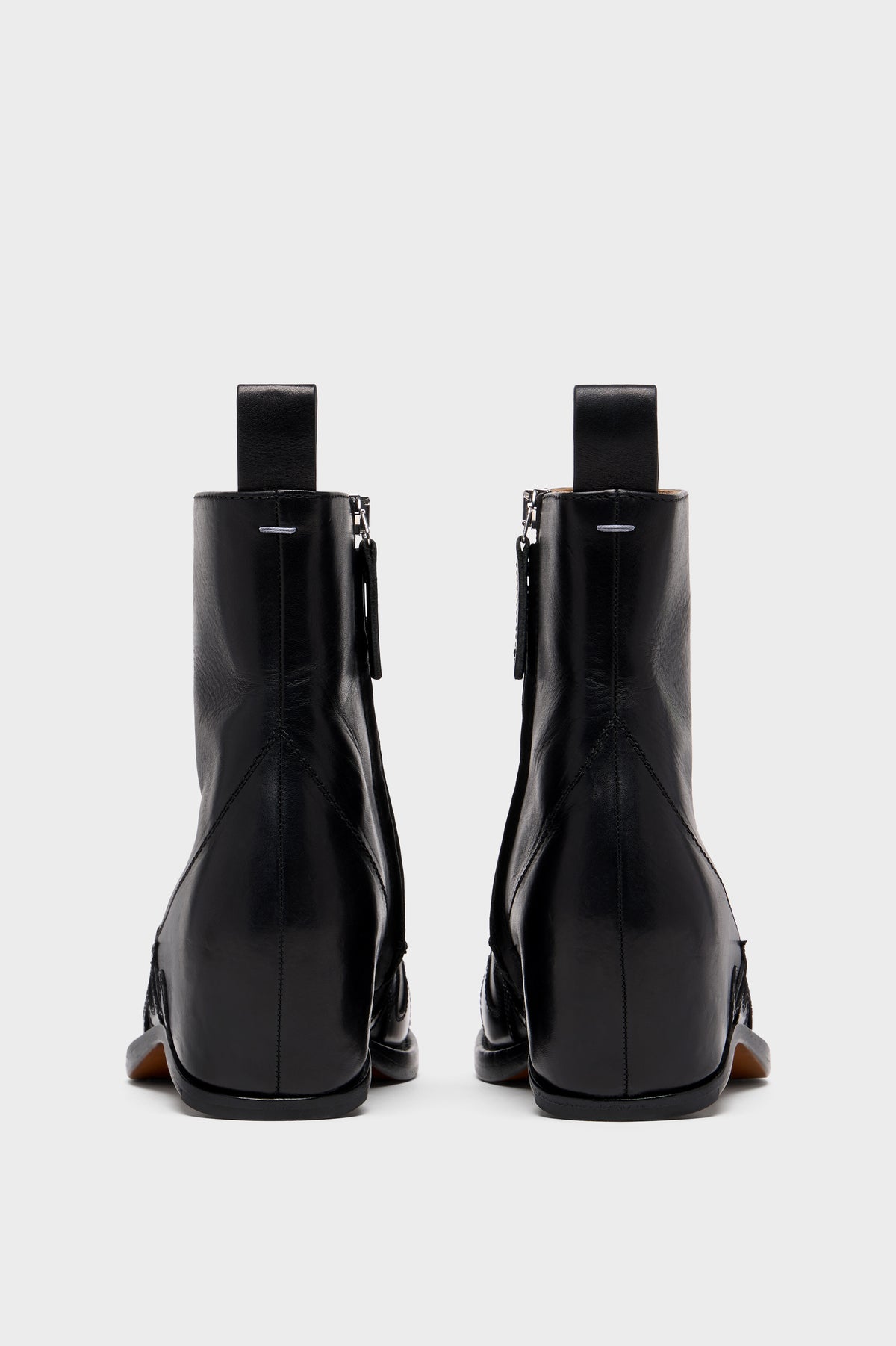 Heel-Less Western Flame Boot