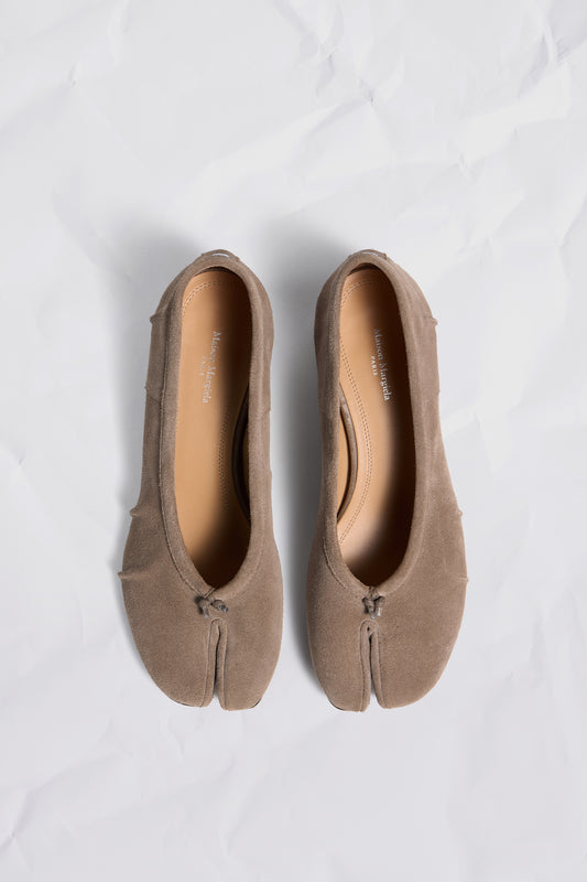 Maison Margiela Tabi Ballerina Suede