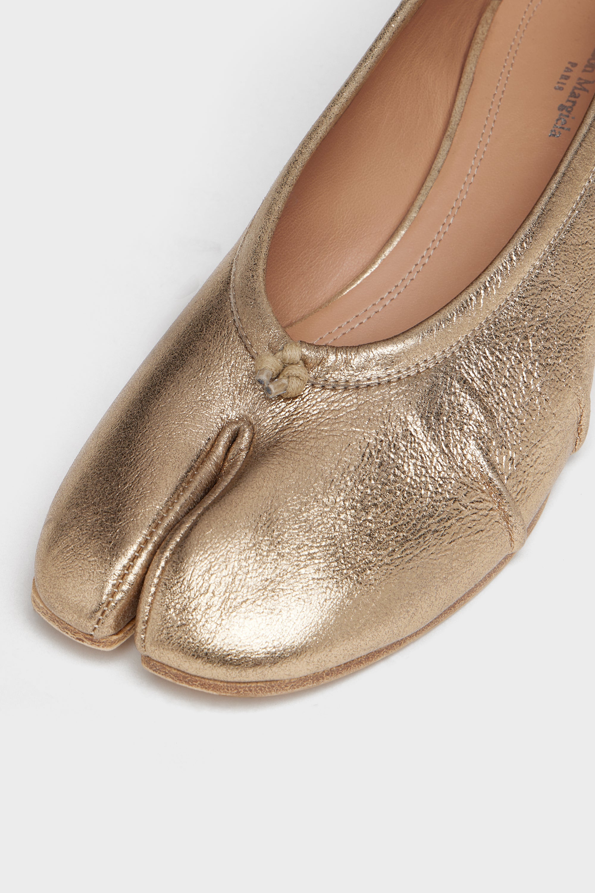 Designer Gold Tabi New Ballerina | Shop Online | Maison Margiela
