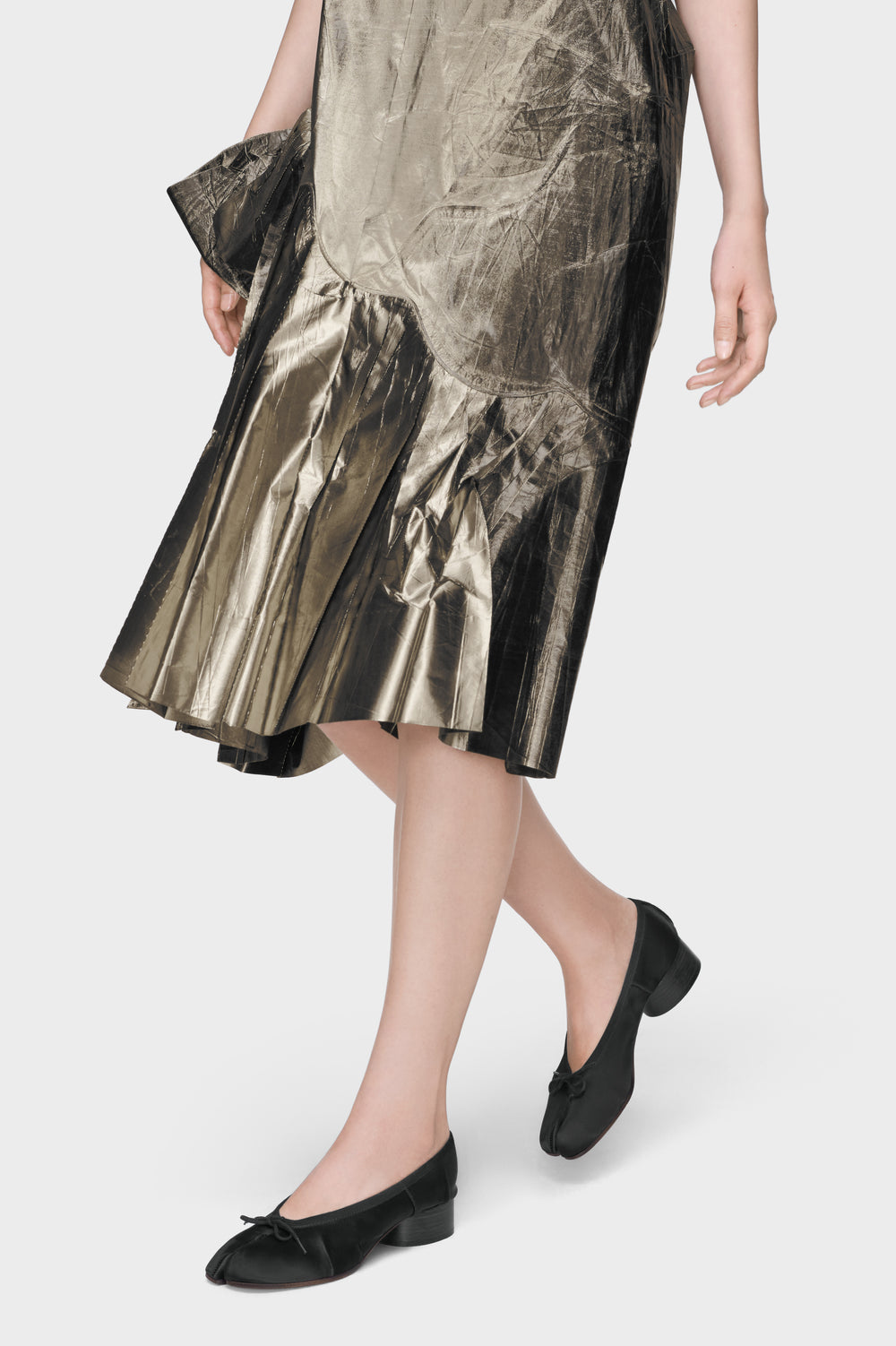 Maison Margiela Tabi Satin Ballerina