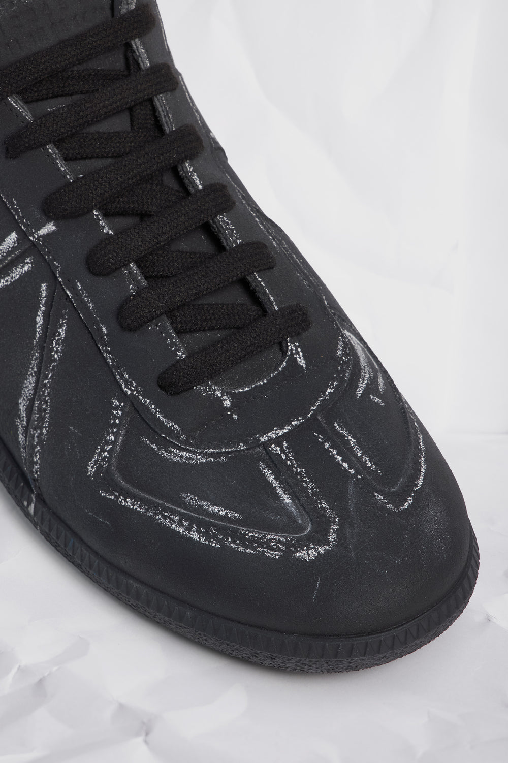 Maison Margiela حذاء رياضي تقليدي بلاكبورد