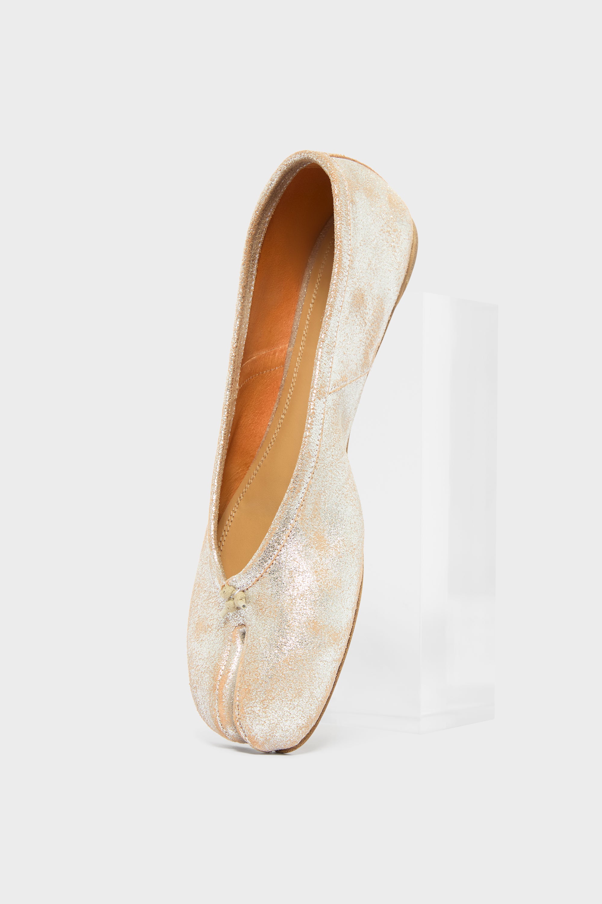 Designer Silver Tabi New Ballerina | Shop Online | Maison Margiela