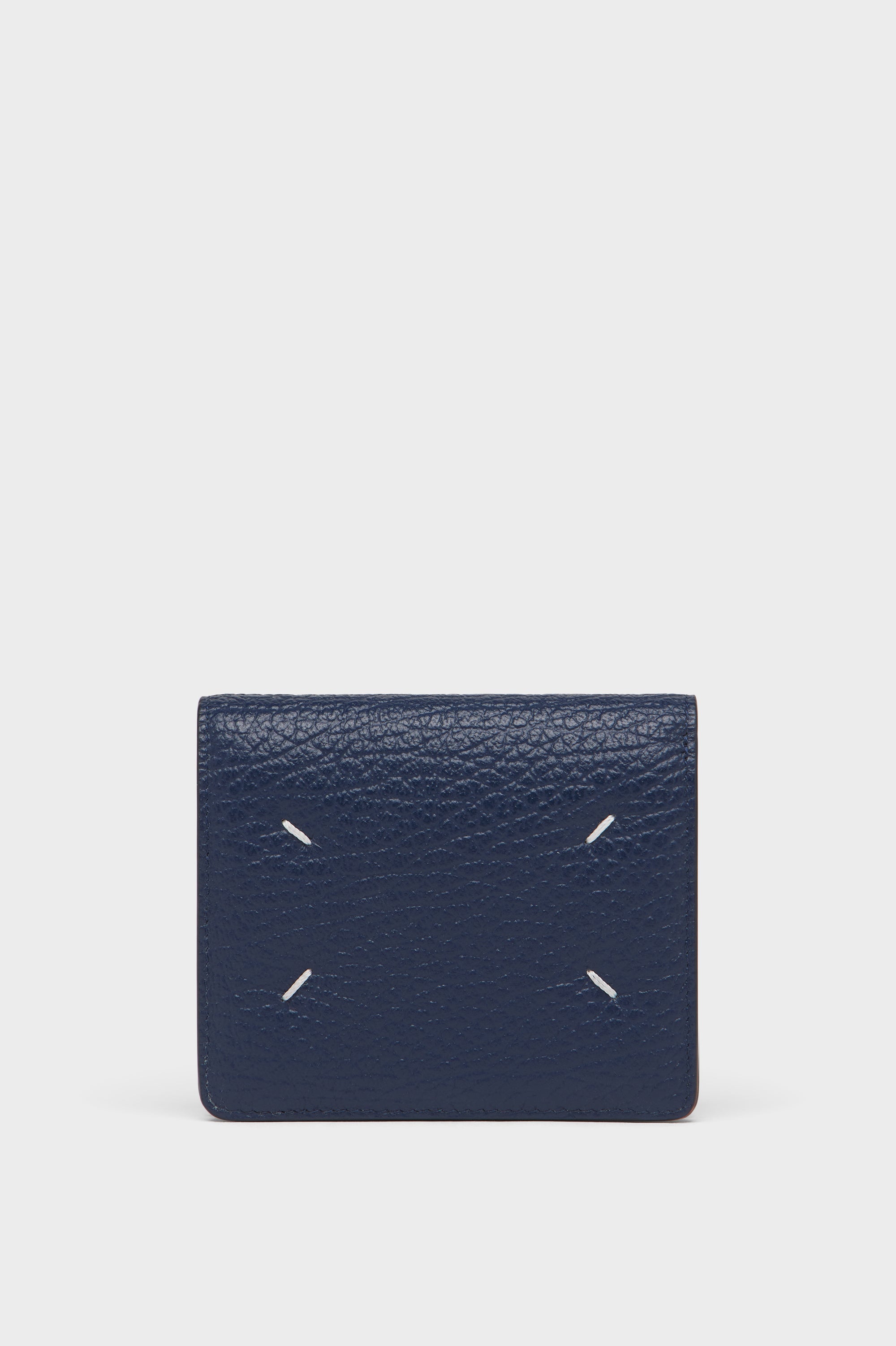 Designer Navy Four Stitches Wallet Clip | Shop Online | Maison