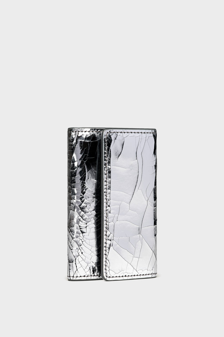 Broken mirror keyring wallet