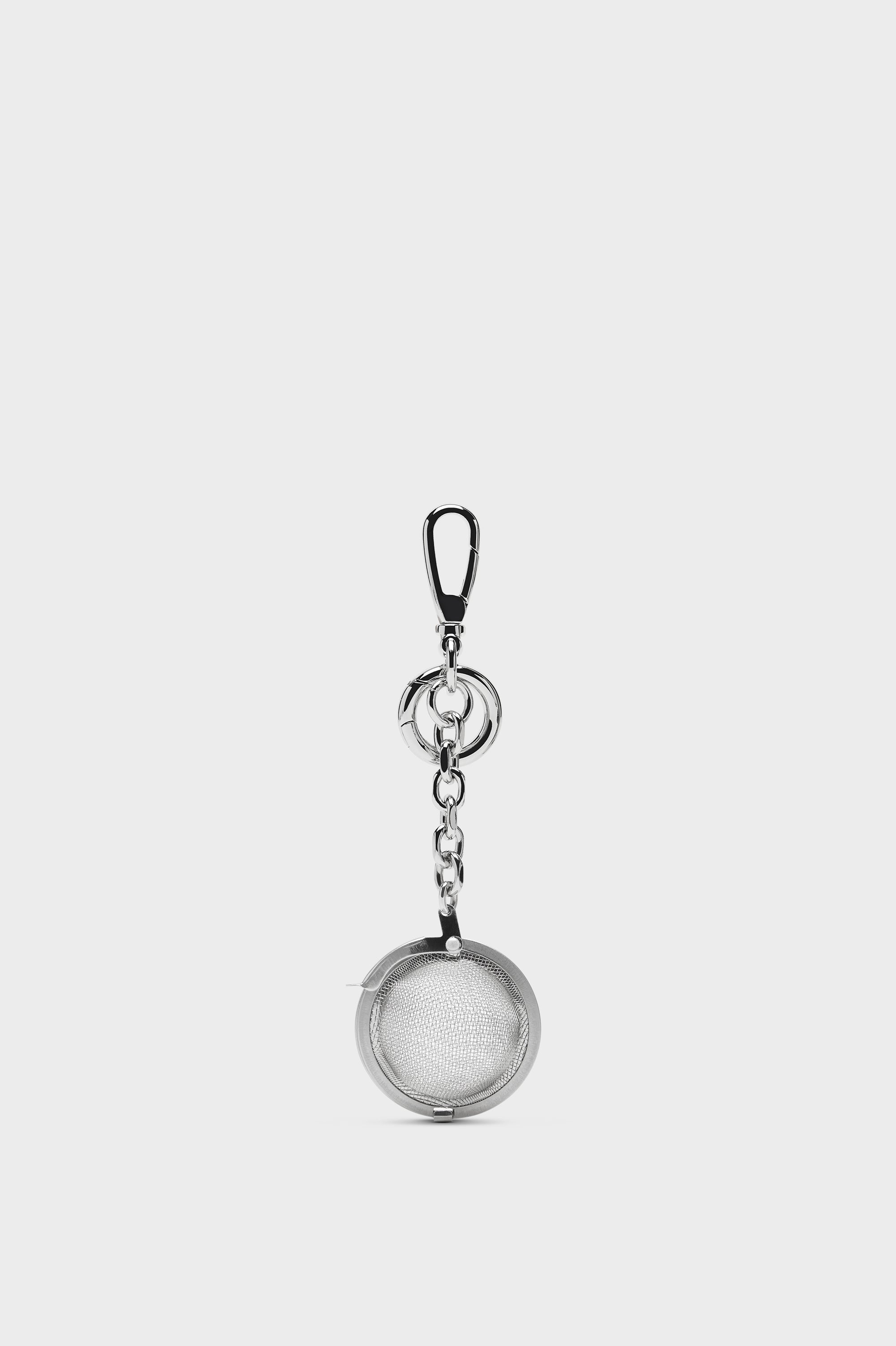 Designer Silver Metal Tea Infuser Charm | Shop Online | Maison