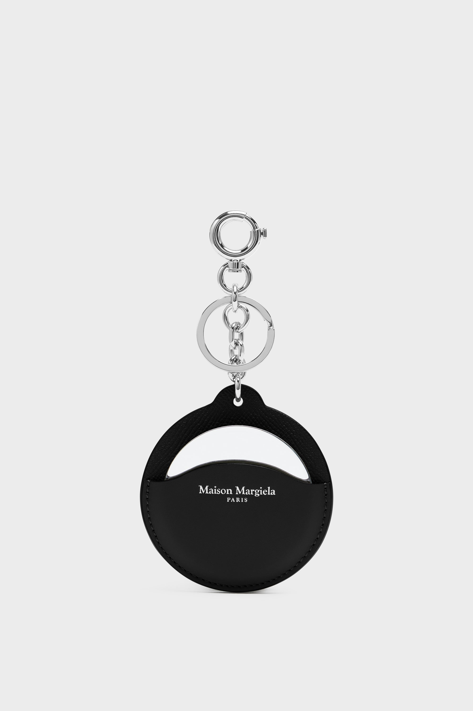 キ*ー様 未使用タグつき　Maison Margiela Key Rings Designer Black Mirrored Key Ring | Shop Online | Maison Margiela