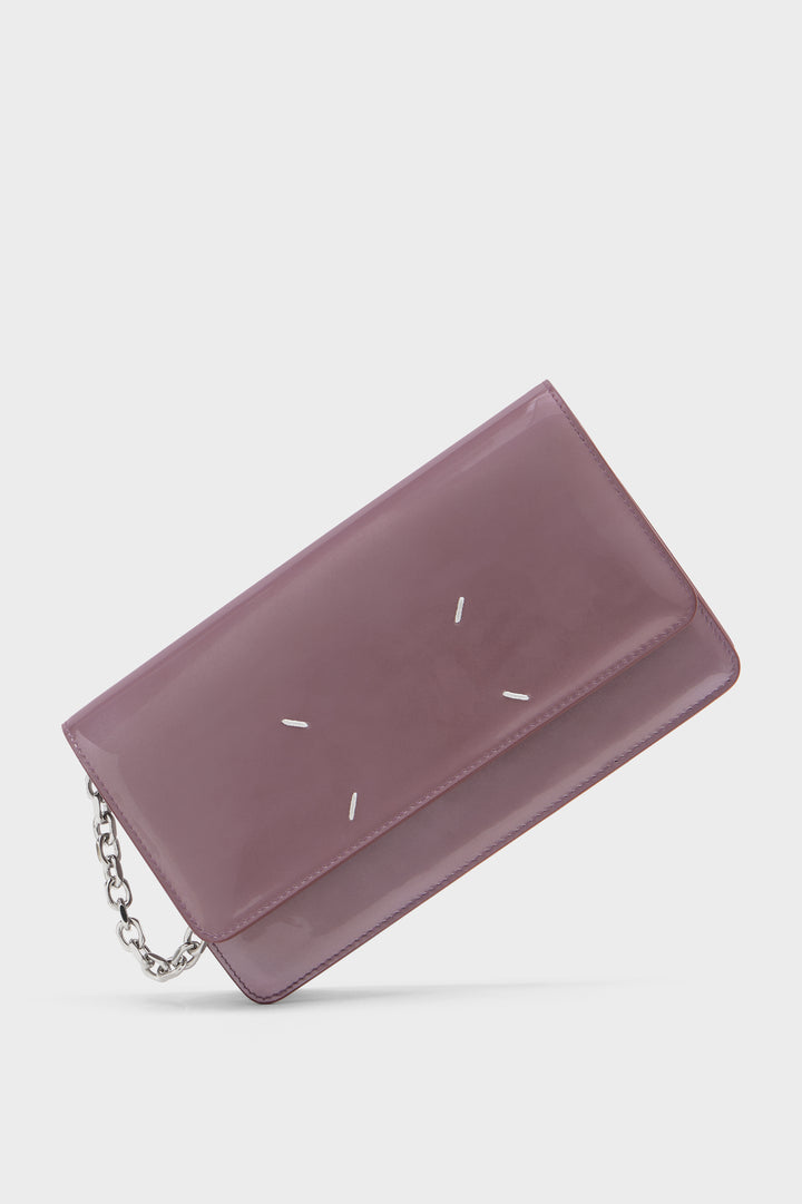 Four stitches chain wallet