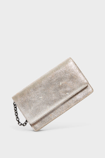 Four stitches chain wallet