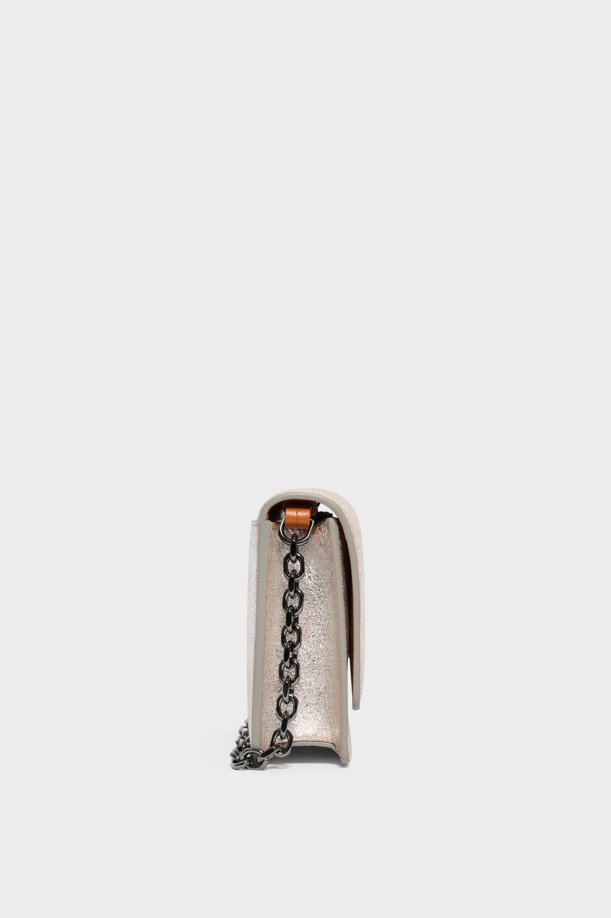 Four stitches chain wallet