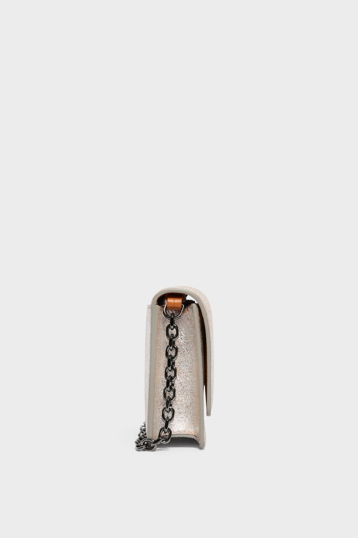 Four stitches chain wallet