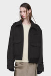Maison Margiela Wool cashmere caban jacket
