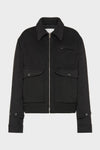 Maison Margiela Wool cashmere caban jacket