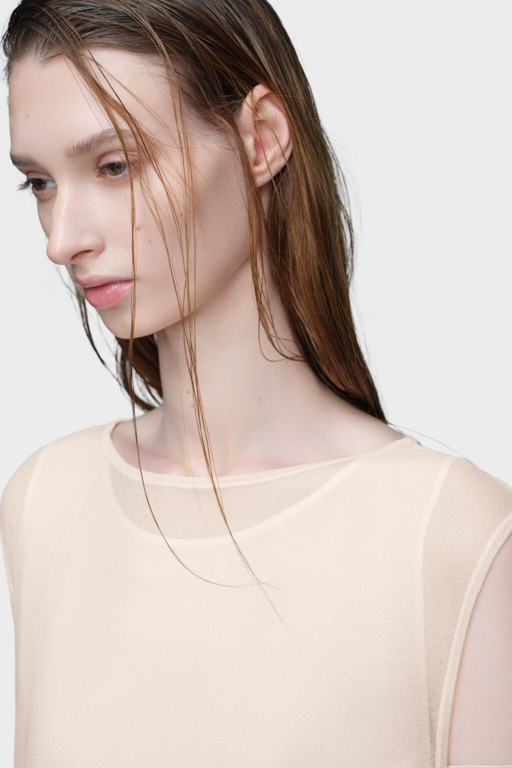 Maison Margiela Retrograde silk knit dress