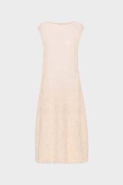 Retrograde silk knit dress