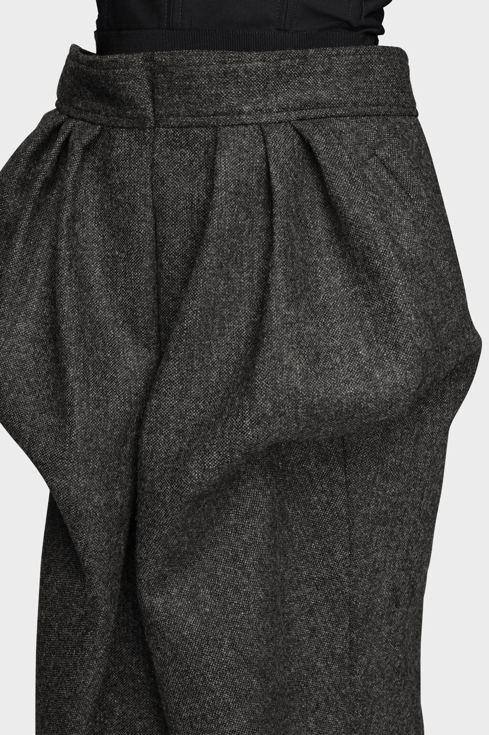 Maison Margiela Wool bustier dress