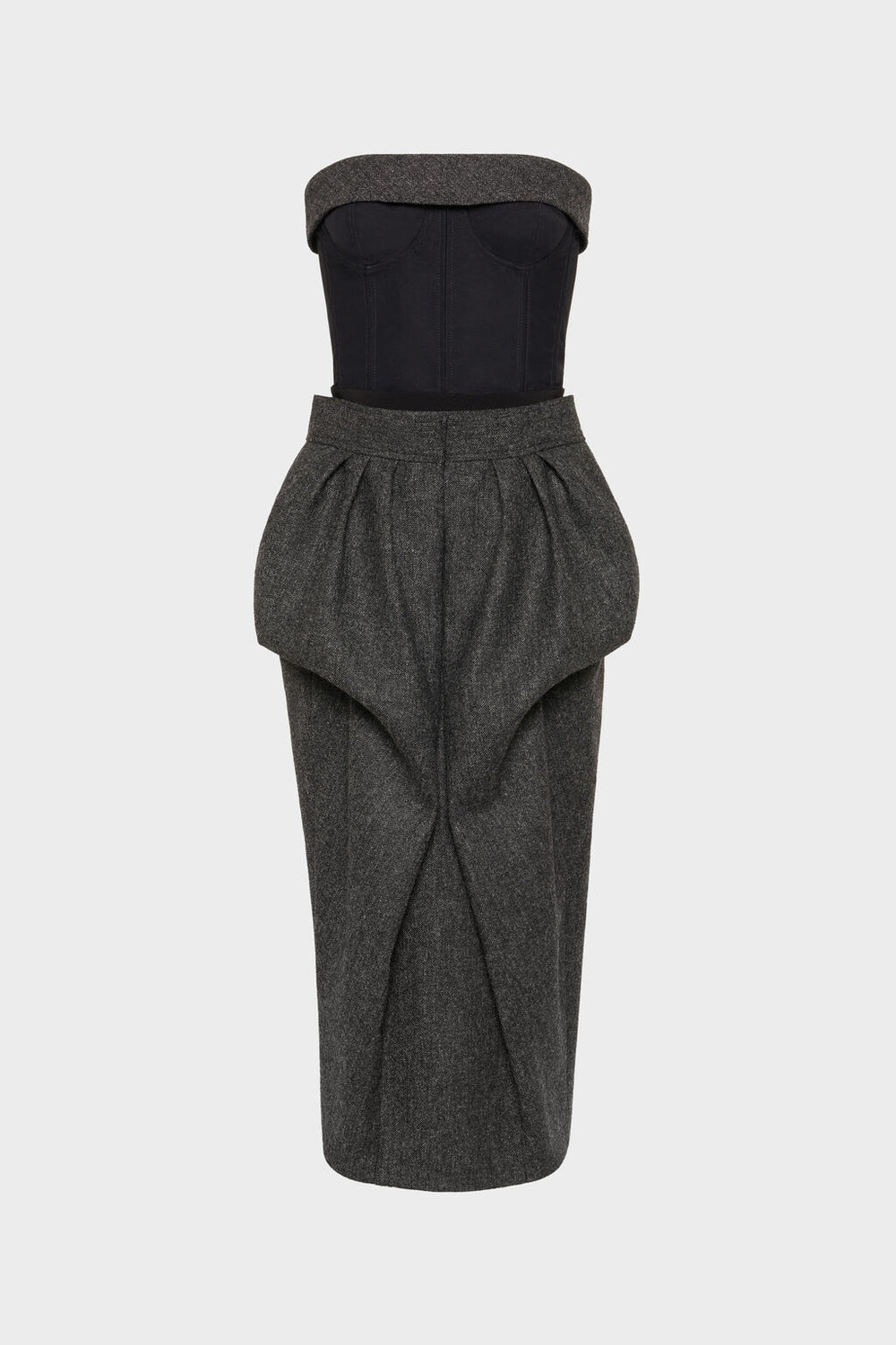 Maison Margiela Wool bustier dress