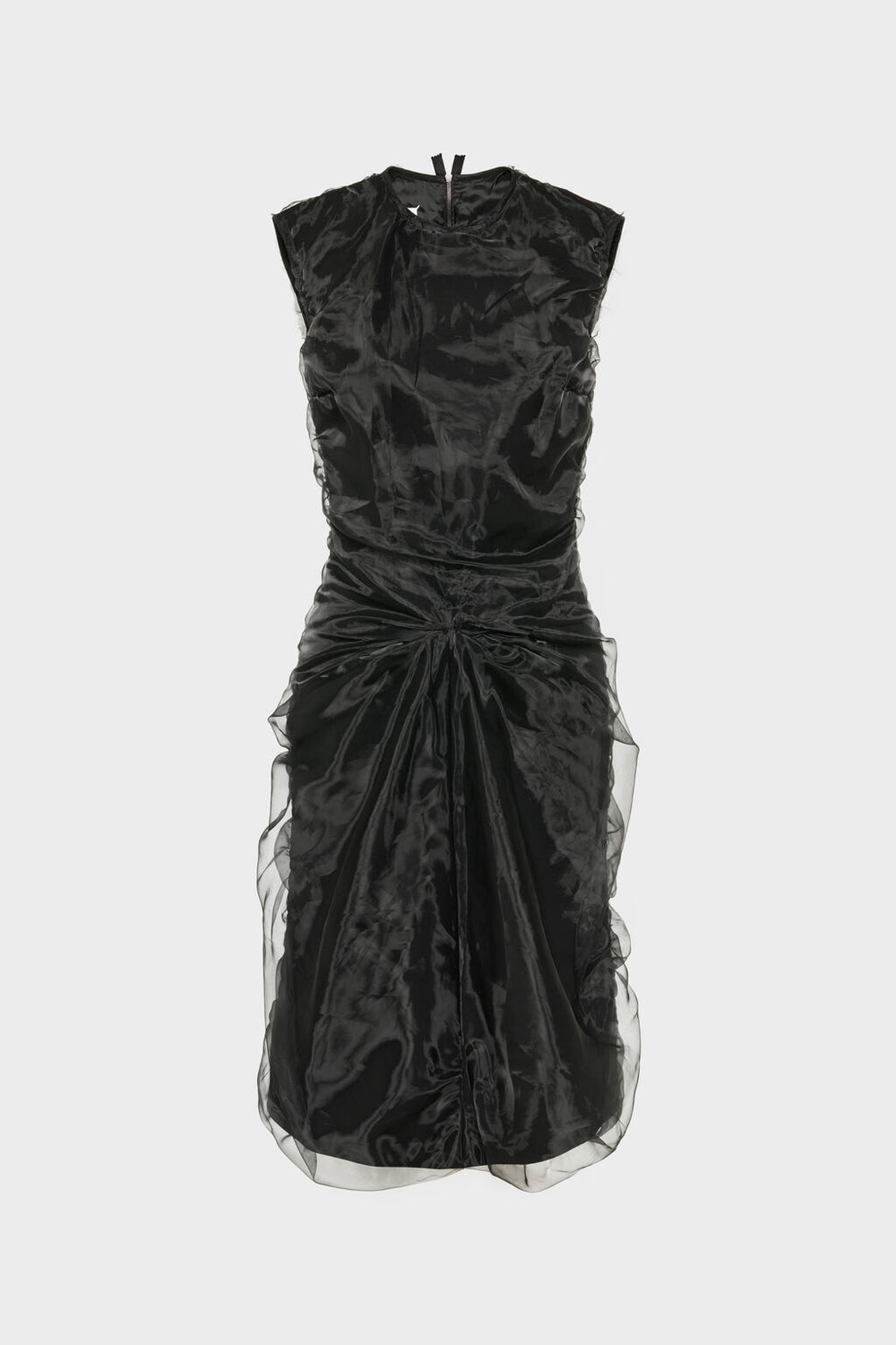 Maison Margiela Gathered organza dress