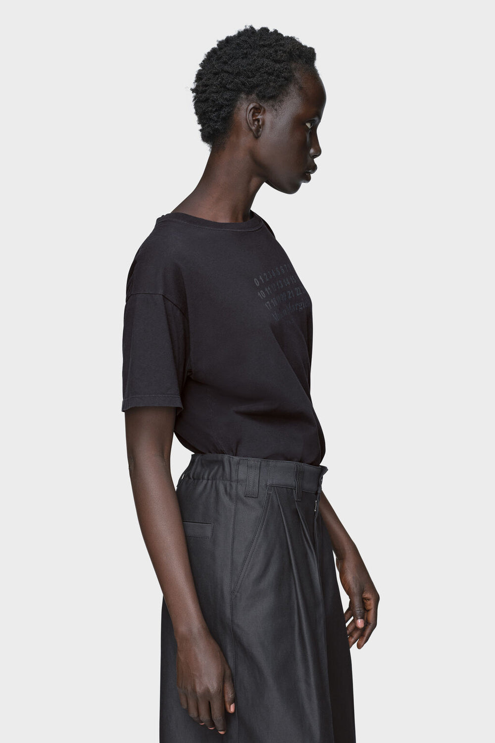 Maison Margiela Numeric cotton jersey t-shirt