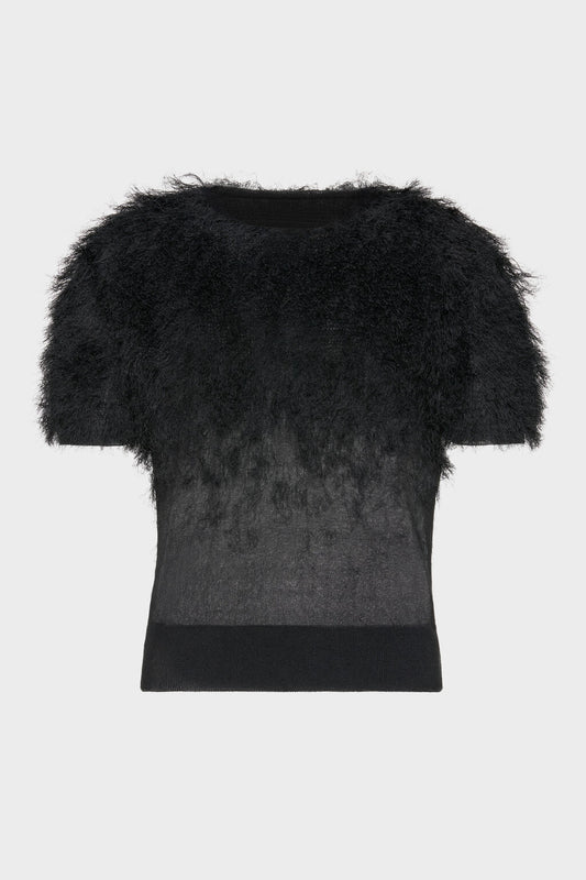 Maison Margiela Retrograde silk knit top