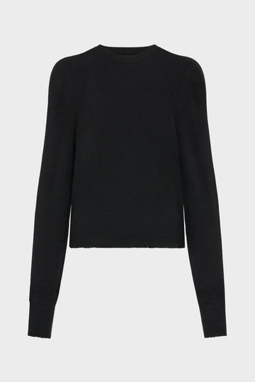 Wool knit top