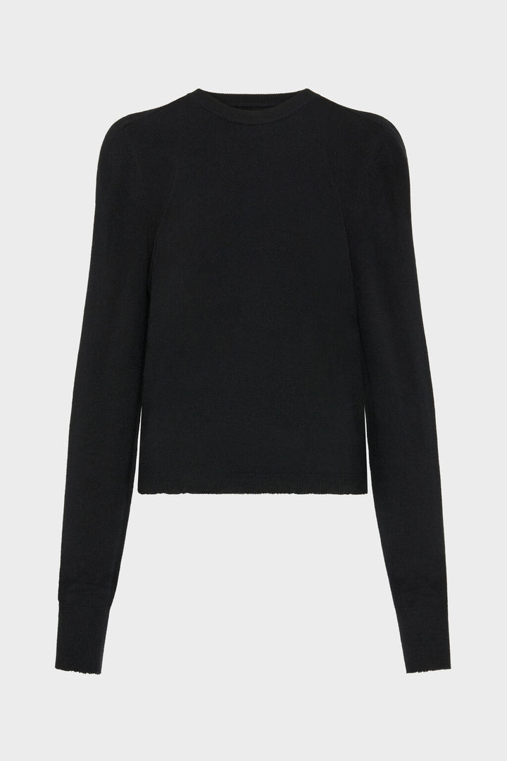 Wool knit top