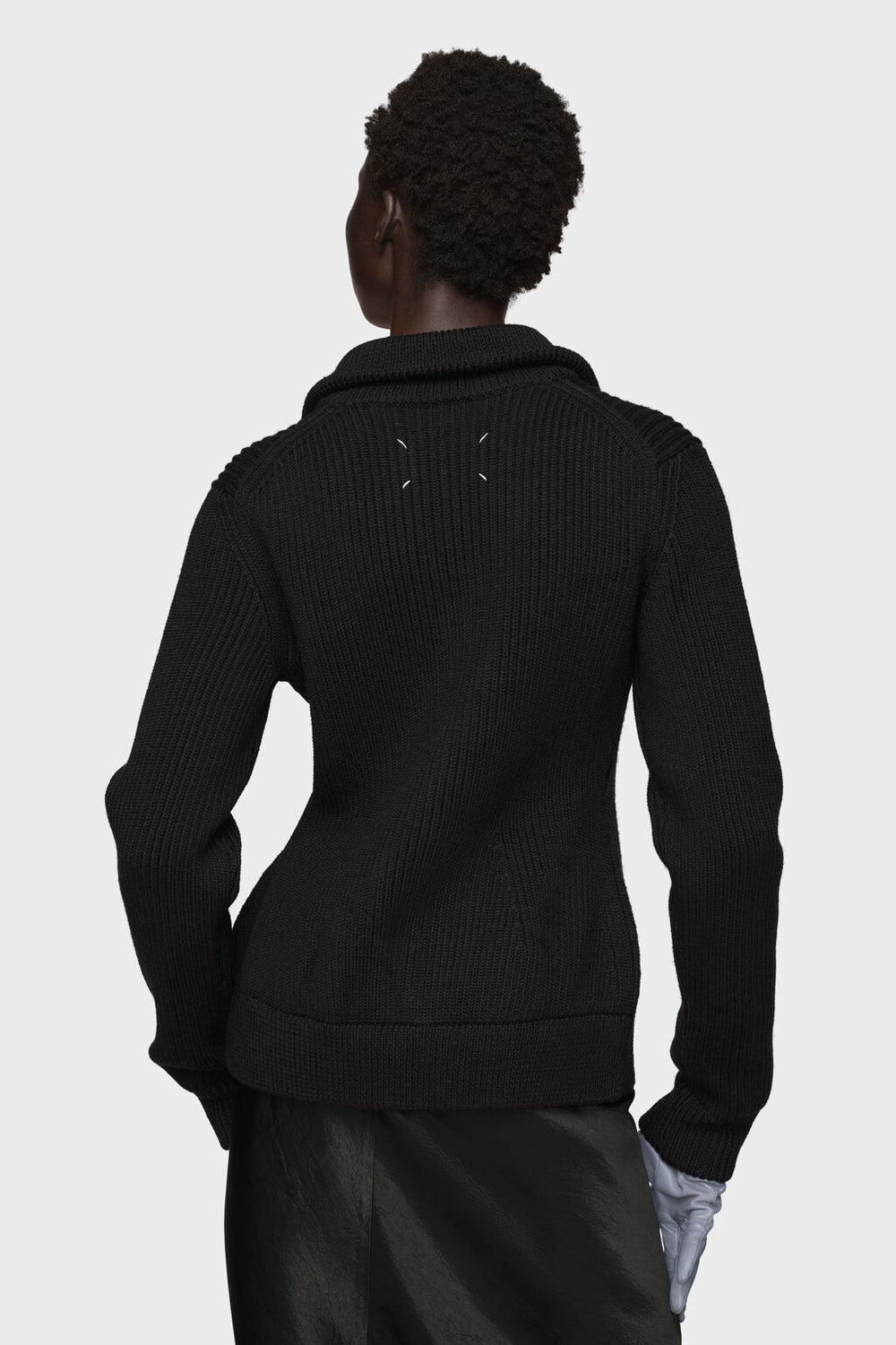 Maison Margiela Wool zipped cardigan