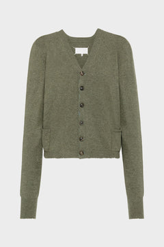Wool v-neck cardigan