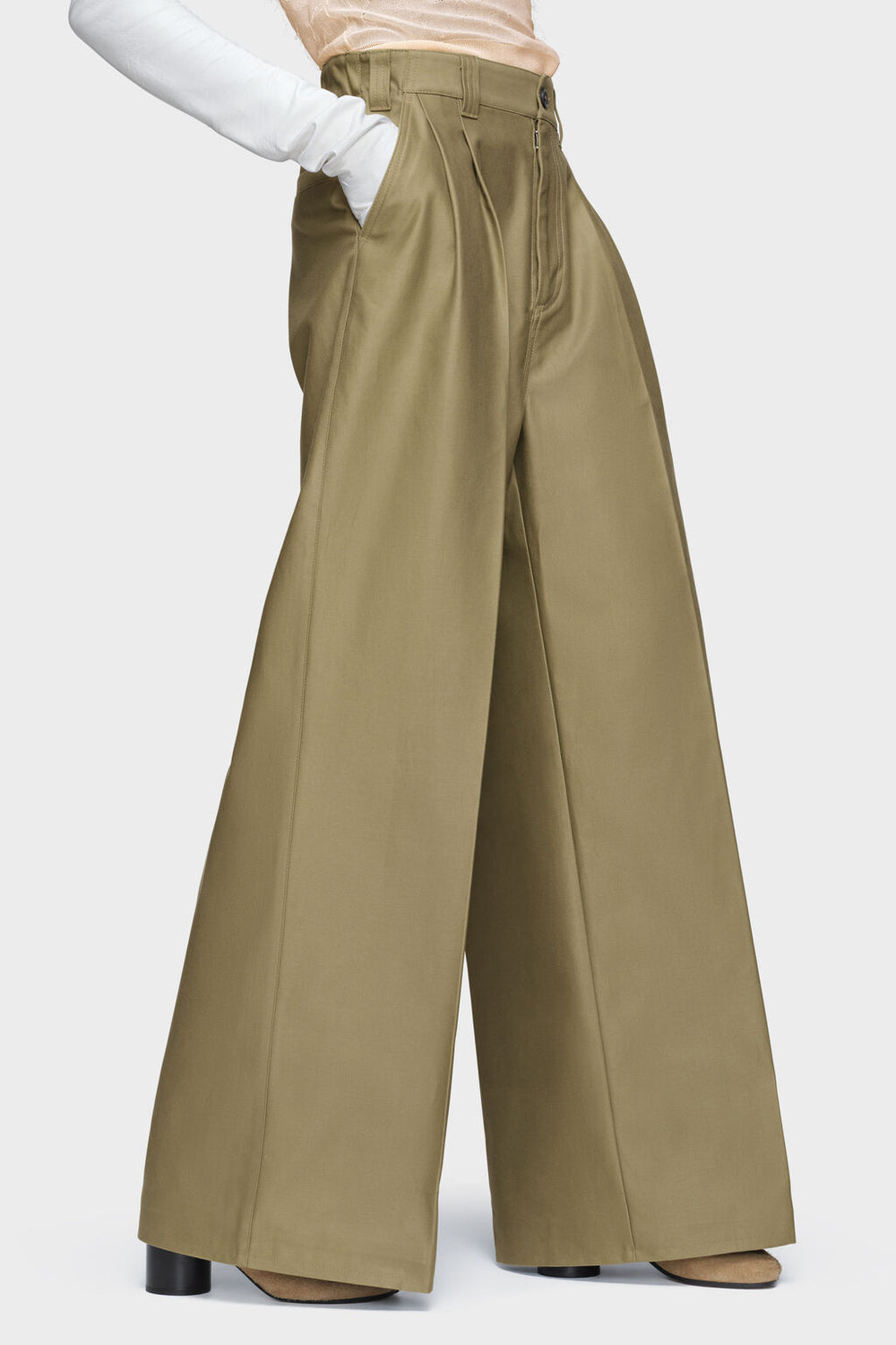 Maison Margiela Skater Chino cotton trousers