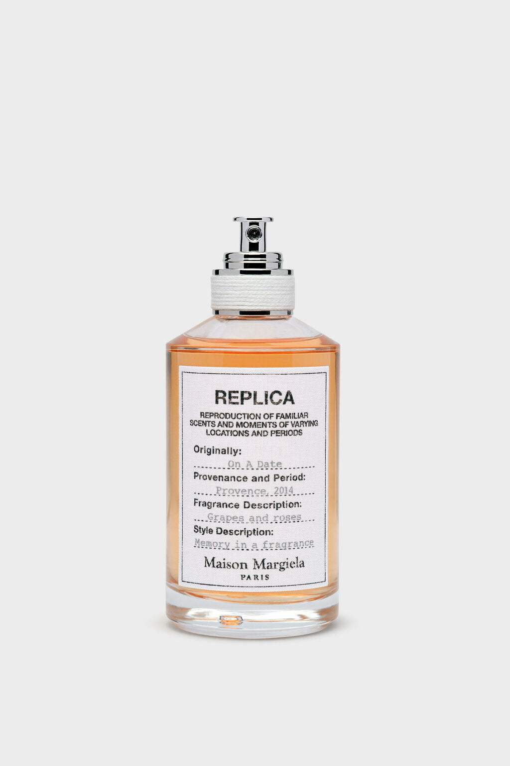 النسخة المتماثلة في تاريخ Eau de التواليت