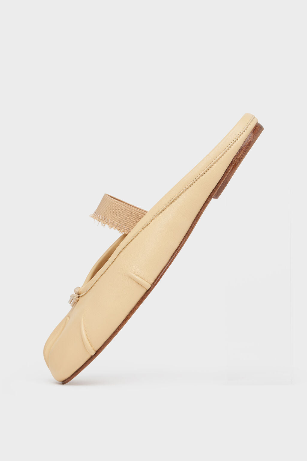 Designer Nude Tabi elastic band mule | Shop Online | Maison Margiela