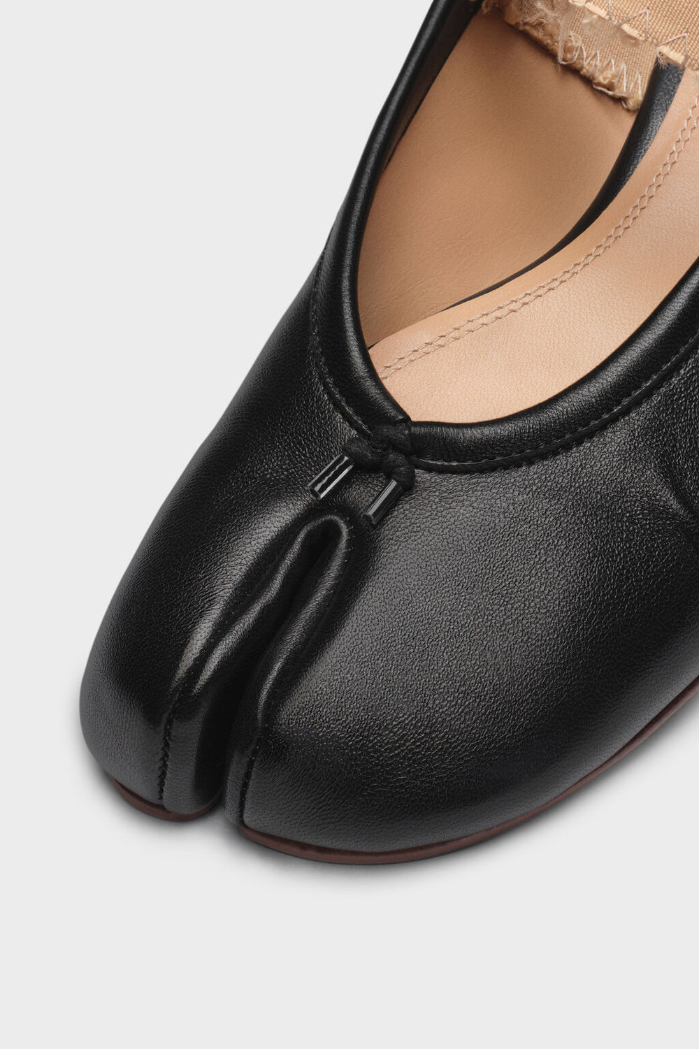 Maison Margiela Tabi elastic band ballerina