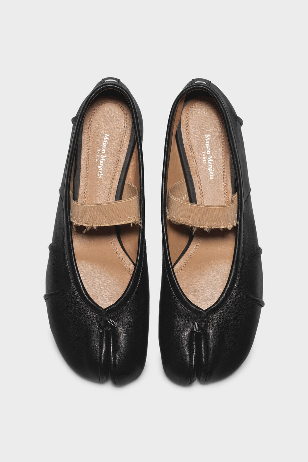 Maison Margiela Tabi elastic band ballerina