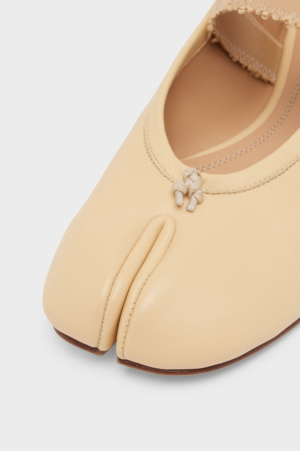 Maison Margiela Tabi elastic band ballerina