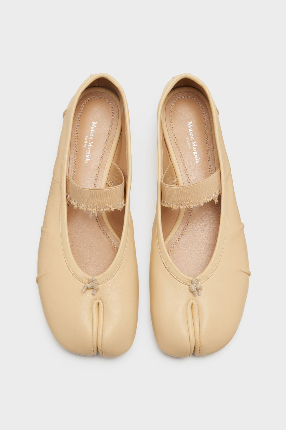 Maison Margiela Tabi elastic band ballerina