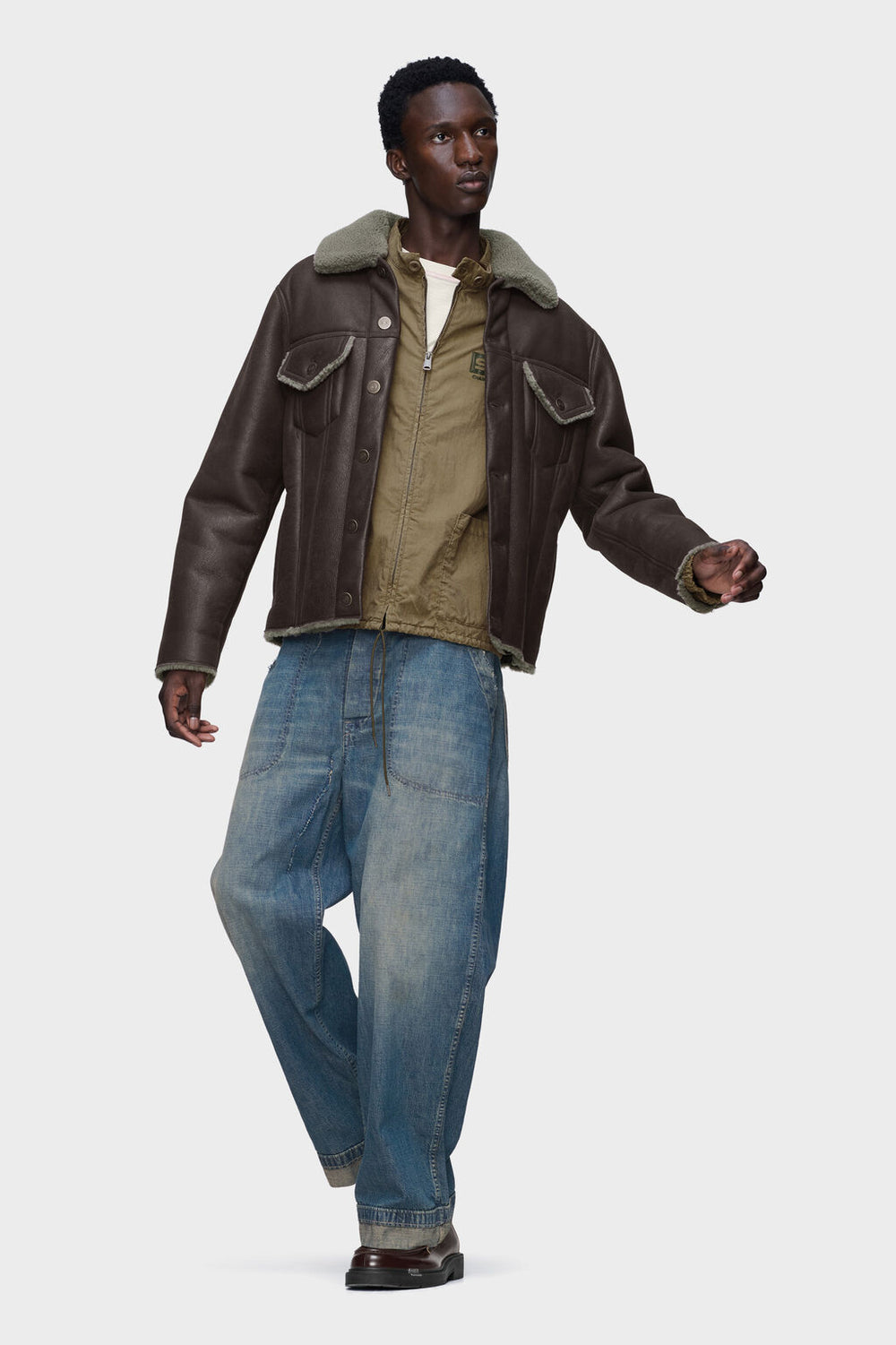 Maison Margiela Vintage-style sportswear jacket
