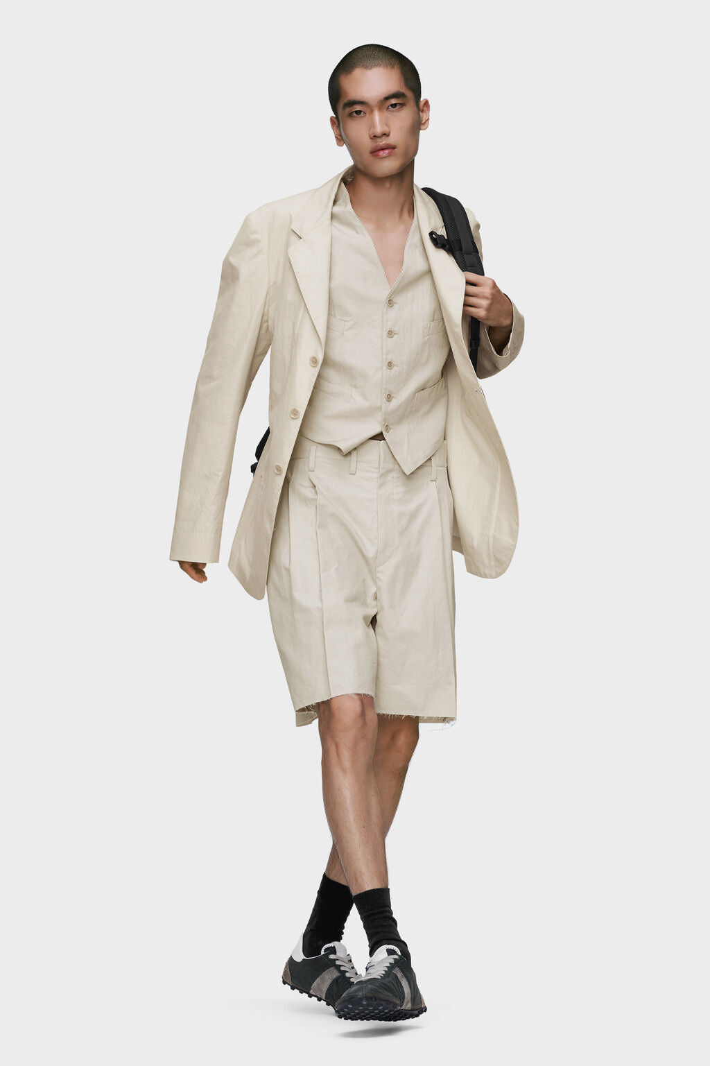 Cotton silk jacket