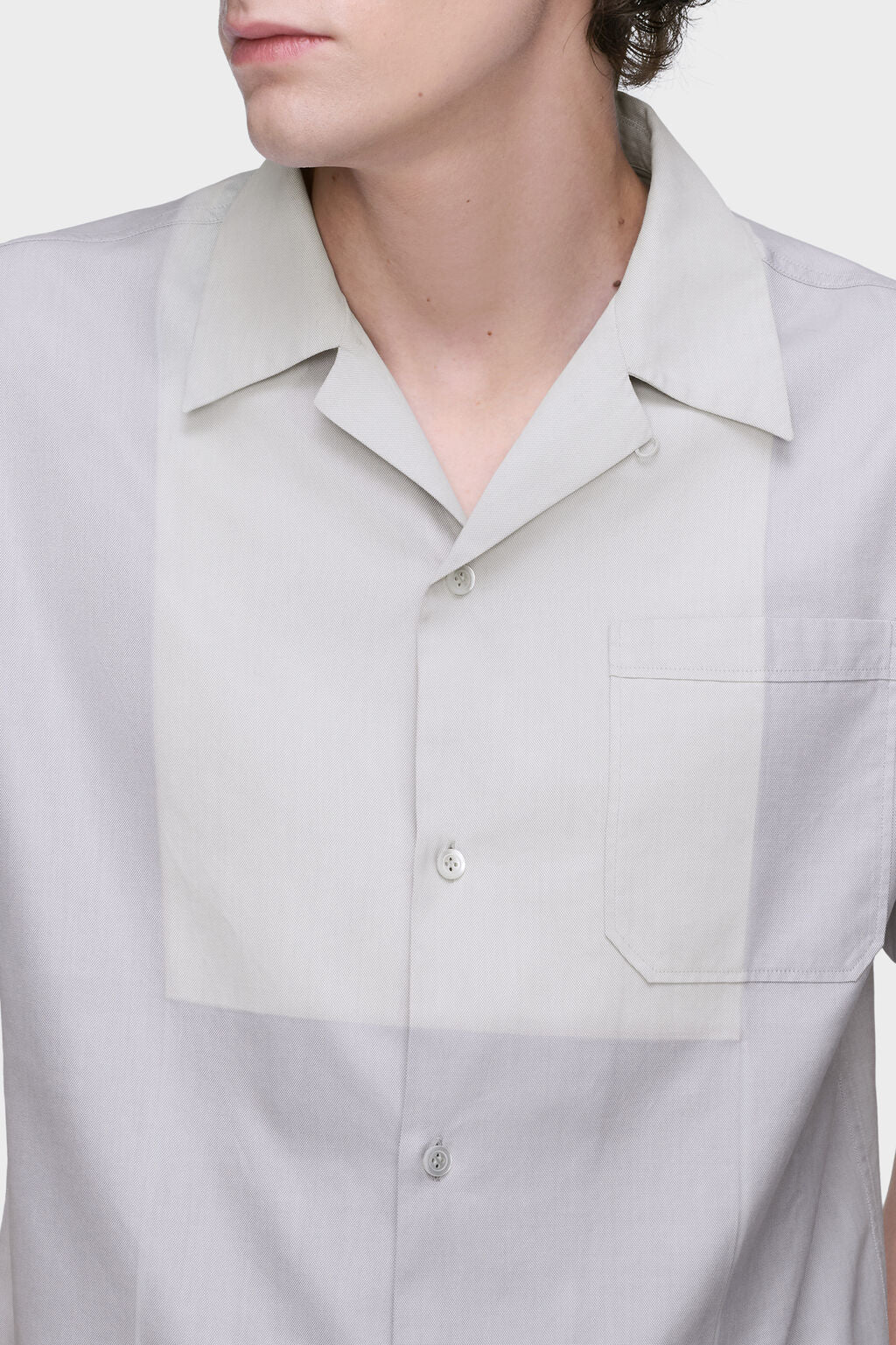 Cotton bowling shirt
